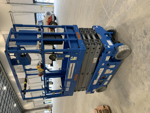2020 Genie GS-1930 Solid Non Marking Tires, Beacon, Folding rails with half height swing gate