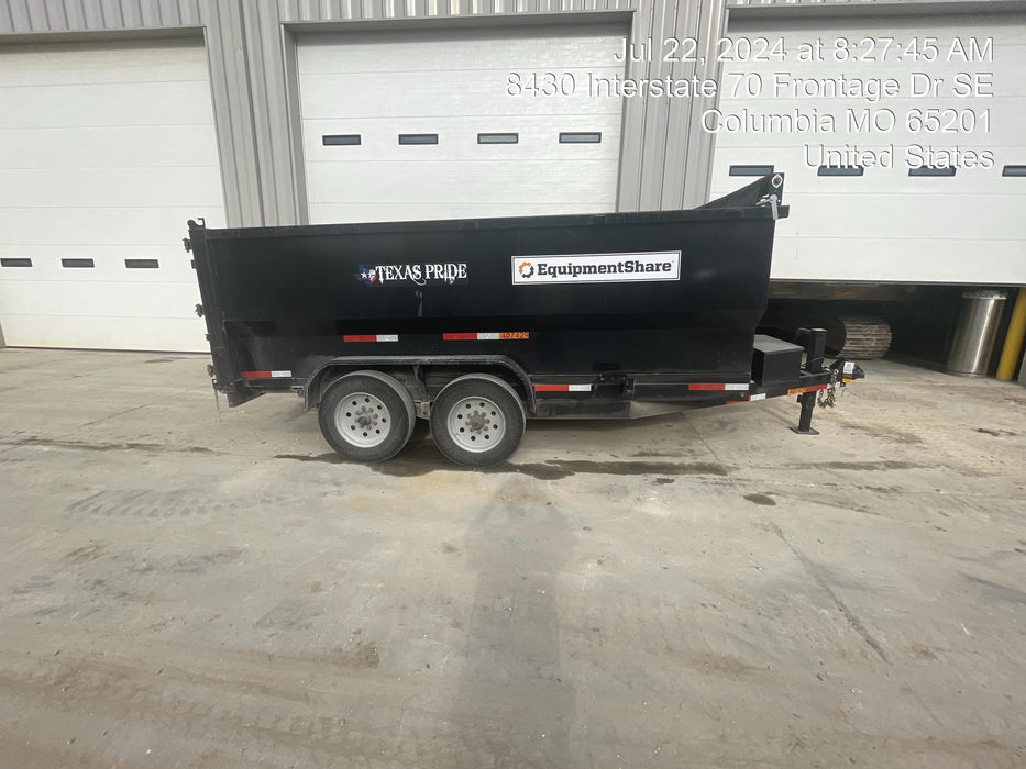 2024 TEXAS PRIDE TRAILERS DT714416KBP