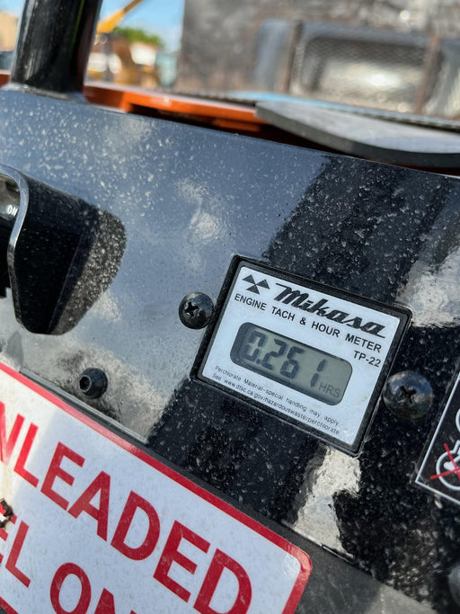 2023 Multiquip MV308GH Honda GX270, 18" Plate, Tachometer