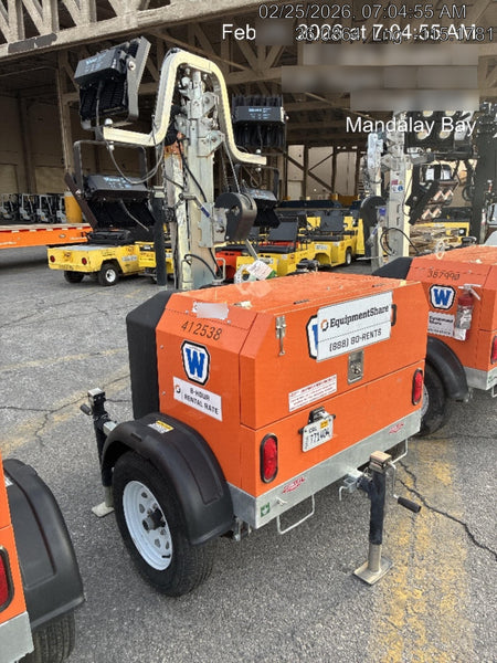 2024 Wanco WLTT-4MM4K Diesel, Deep Sea Controller, Shore Power Plug, Auto Start, (4) 350W LED Floodlights, 4kW Generator, 60 Gal Fuel Tank, 2" Ball, T3