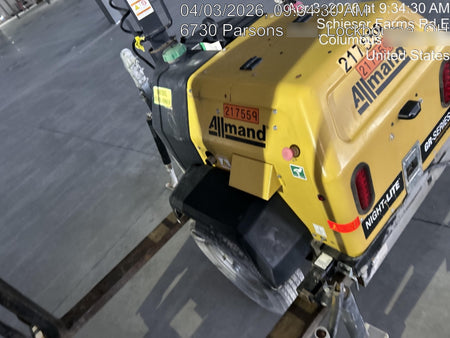 2022 Allmand NLV3GR (4) LED Light Fixture 350W, 23' Vertical Mast, 3kW Prime, Towable, Deep Sea L401, Leveling Jacks, Yanmar T4F 5.8hp