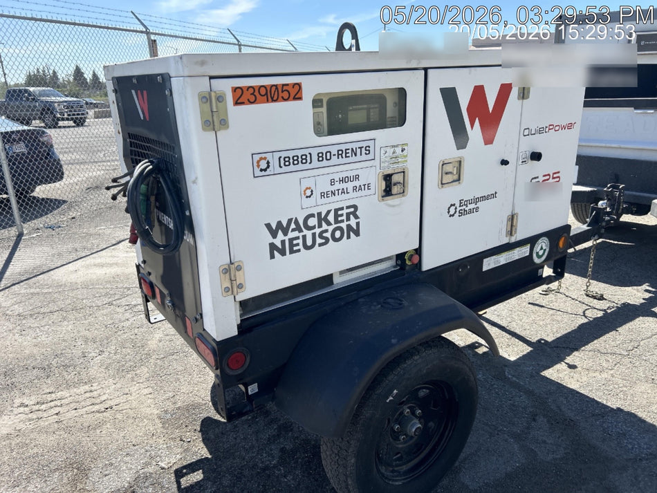 2022 WACKER NEUSON G25