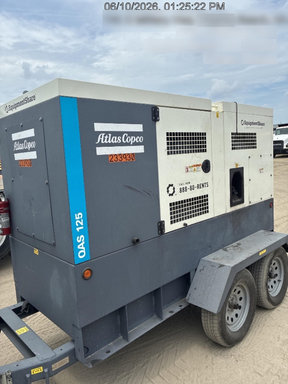 2022 ATLAS COPCO QAS 125