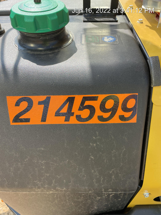 2022 Allmand NLV3GR (4) LED Light Fixture 350W, 23' Vertical Mast, 3kW Prime, Towable, Deep Sea L401, Leveling Jacks, Yanmar T4F 5.8hp