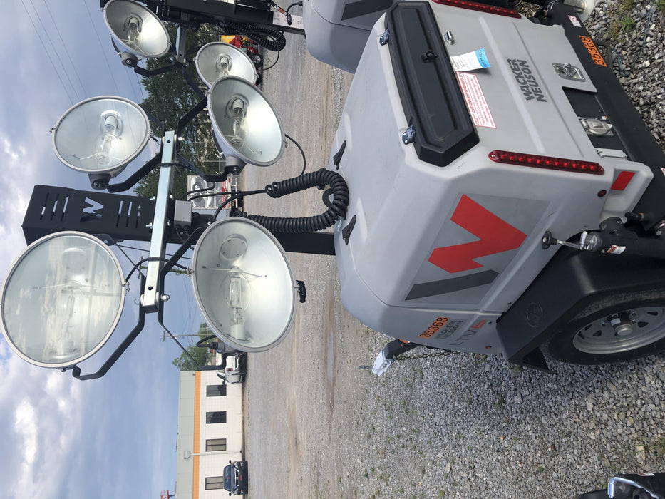 2019 Wacker Neuson LTV6L-MH Wacker Neuson LTV6L Mobile Light Tower w/Fuel Level Sensor Installed