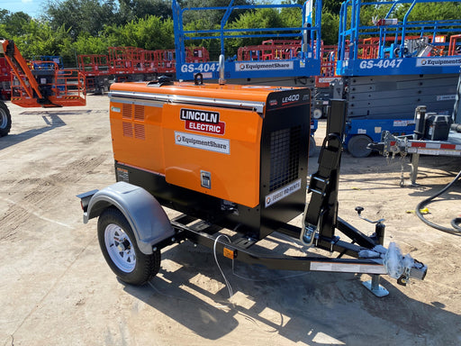 2022 Lincoln Electric LE400 Kubota V1505, Trlr, Cable Rack, Light Kit, ES Decals, T3