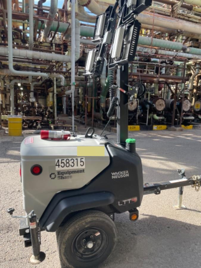 2024 Wacker Neuson LTT4 Diesel, Kohler KDW702, Deep Sea Controller, Auto Start, LED 320W, Bypass Outlet, T3