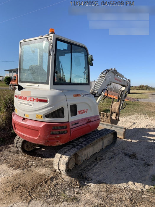 2020 Takeuchi TB-235-2CR Cab/Heat/Air, Rubber Tracks, Manual TAG QC