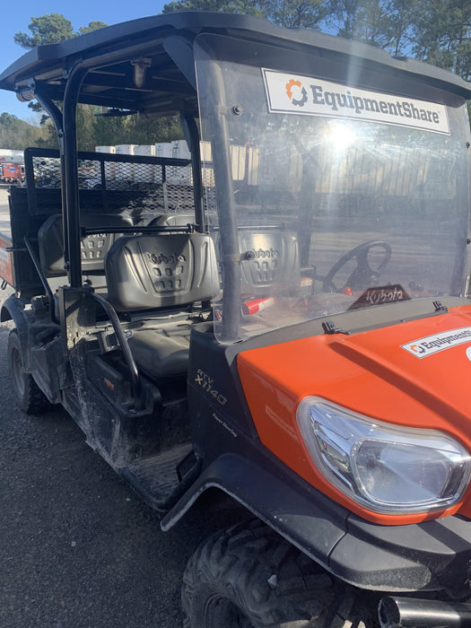 2021 Kubota RTV-X1140W-H Plastic Canopy, Windshield Acrylic Clear, LED Strobe Light, Wire Harness Kit, Back up Alarm