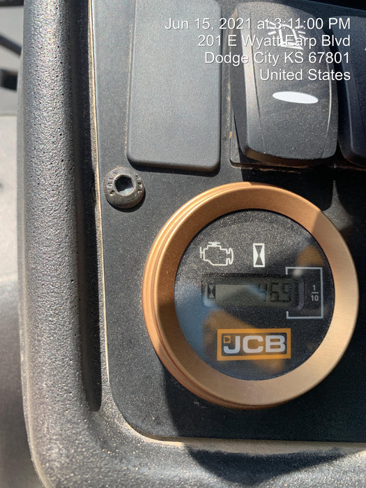 2020 JCB 509-42 Canopy, Solid Tires, Work Lights, Beacon, Aux Hydraulics, Back up Alarm, Lifting Eye, ES Decals