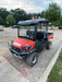 2020 Kubota RTV-XG850WL-H 4wd Utility Cart, 4 Seat,Gas, LED Strobe, Windshield Tempered Glass, Plastic Canopy, Wire Harness Kit, Backup Alarm