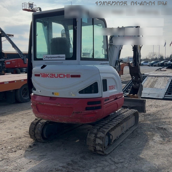 2018 Takeuchi TB235-2CR TAKEUCHI TB235CRA
