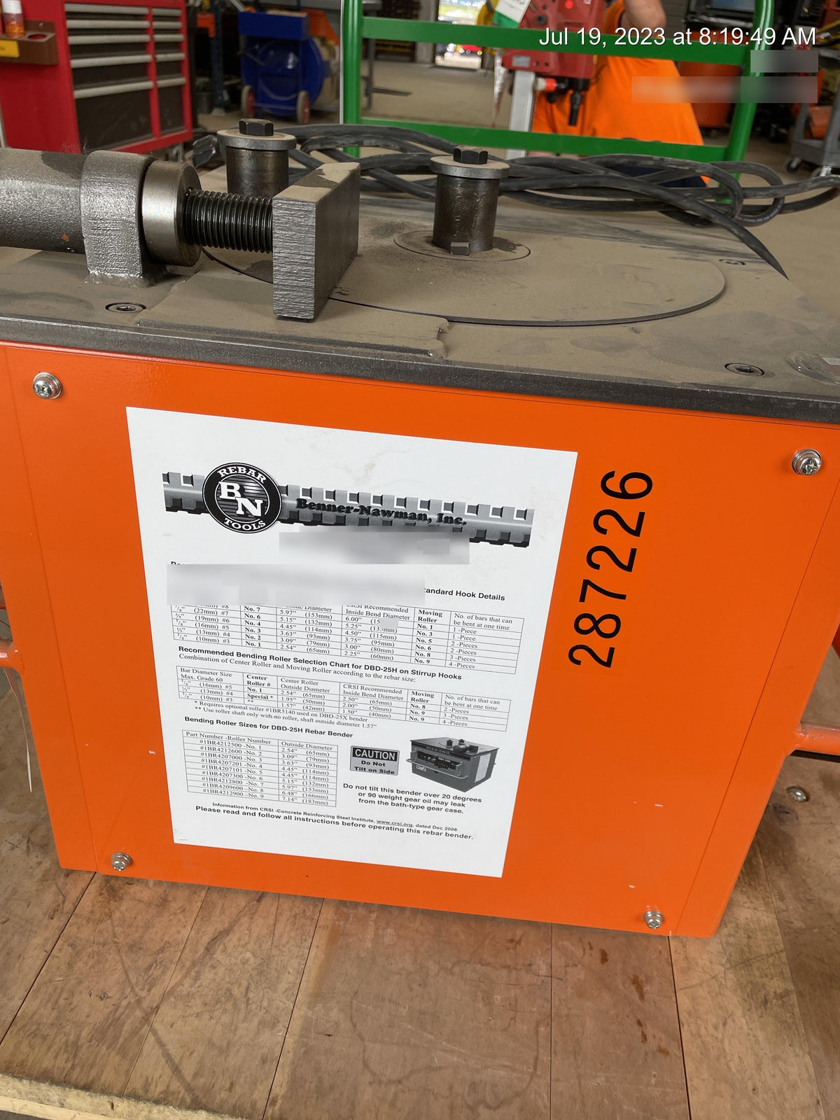 2022 BN PRODUCTS DBD-25H