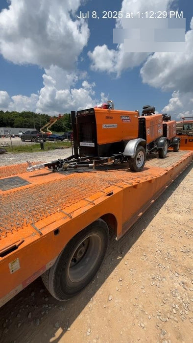 2022 Lincoln Electric LE400 Kubota V1505, Trlr, Cable Rack, Light Kit, ES Decals, T3