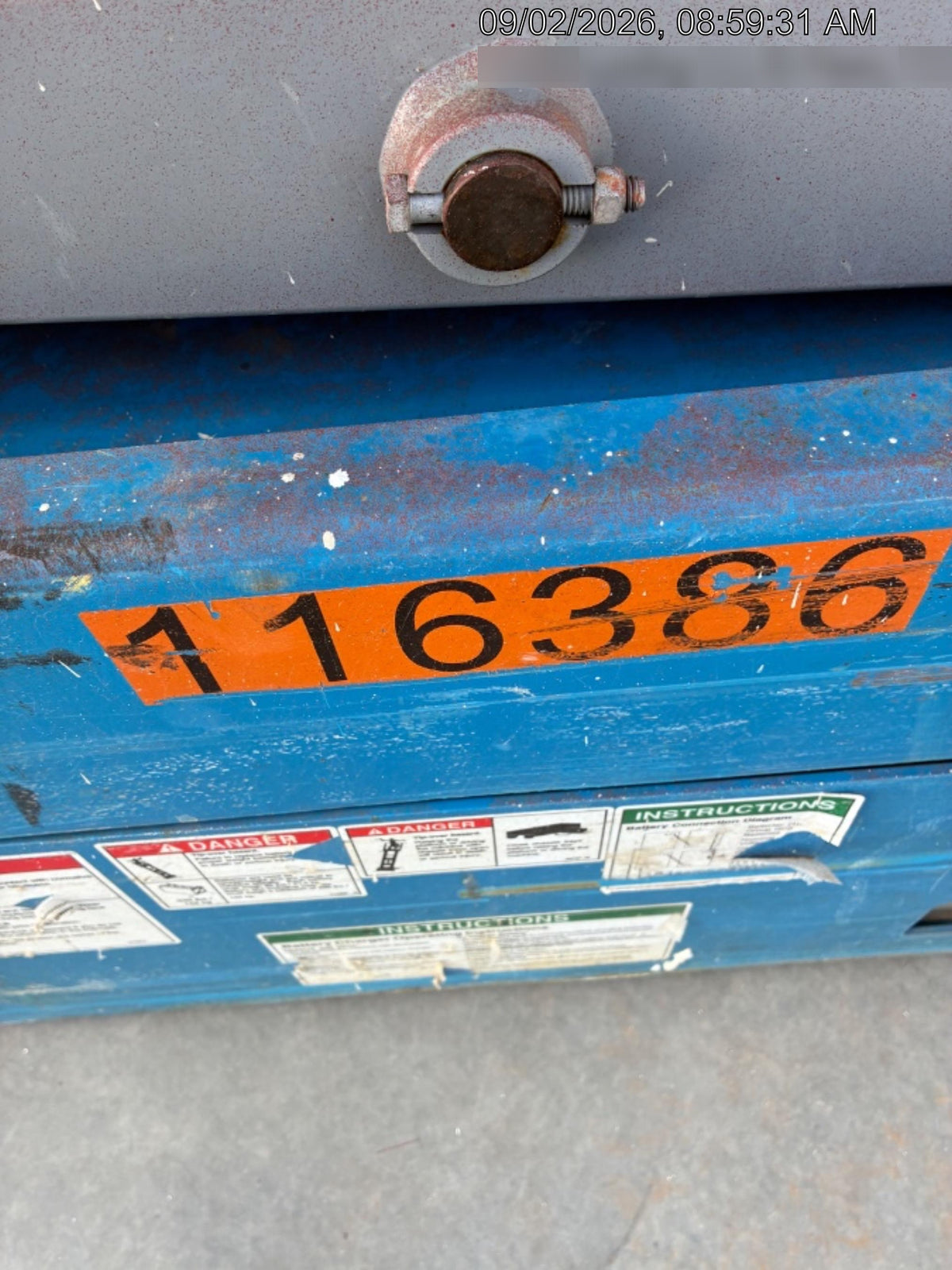 2020 Genie GS-1930 Solid Non Marking Tires, Beacon, Folding rails with half height swing gate