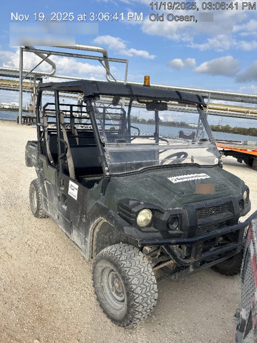 2019 Kawasaki Mule PRO-DXT Movement Alarm, Beacon, Hard Top, ES Track Hardware