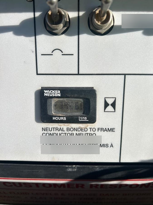 Wacker Neuson LTV6K-MH Wacker Neuson LTV6K Light Tower w/Kubota Engine