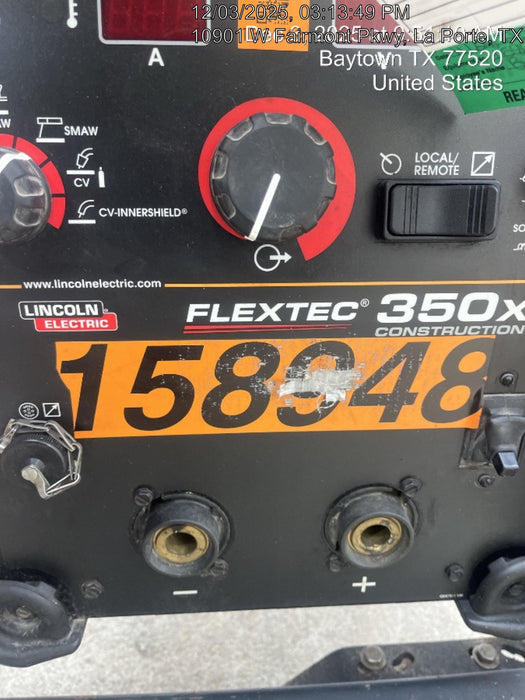 2021 LINCOLN ELECTRIC FLEXTEC 350X