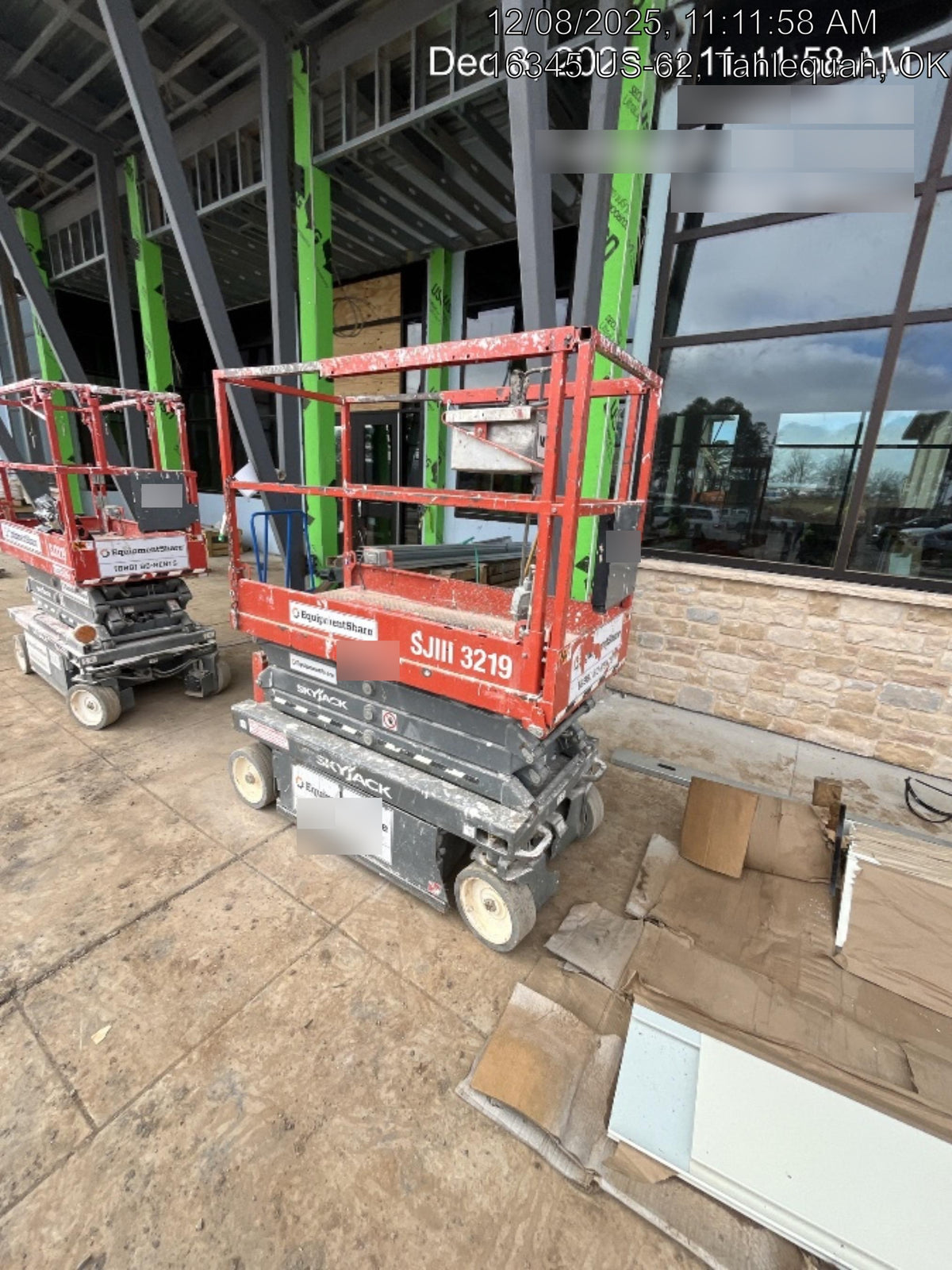 2019 Skyjack SJIII-3219 Standard Options, Trojan Batteries