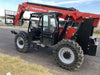 2020 Manitou MTA10055 Cab/Heat/Air, LED Work Lights, Solid Tires, Lift Hook, Beacon, Auxiliary Hydraulics w/66" Carriage and 60" Forks