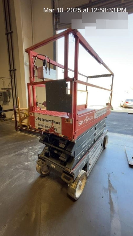 2019 Skyjack SJIII-3226 Standard Options, Trojan Batteries