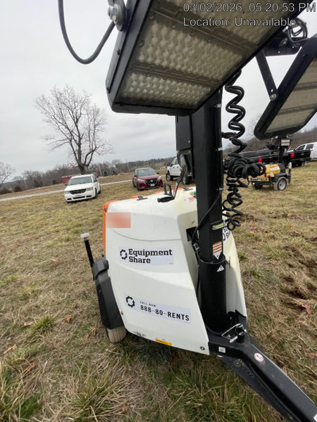 2023 Generac MLT2 Diesel, Flex Switch 120V Input, Powerzone Controller, (4) 320W LED Lights, 4kW Generator, 39.9 Gal Fuel Tank, 2" Ball, T3