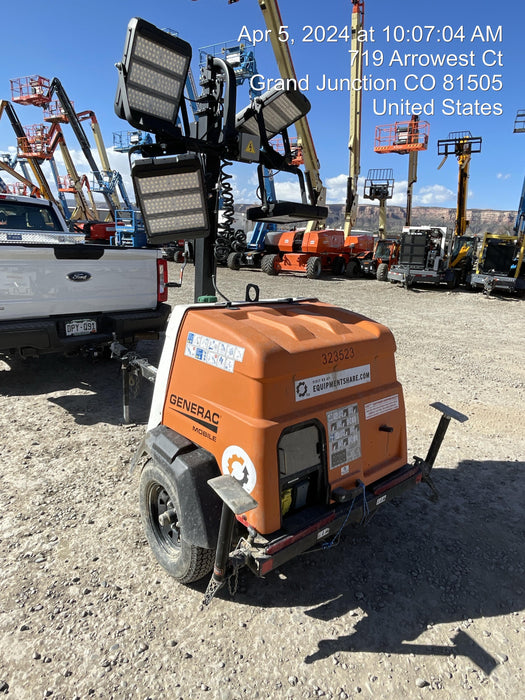 2023 Generac MLT2 Diesel, Flex Switch 120V Input, Powerzone Controller, (4) 320W LED Lights, 4kW Generator, 39.9 Gal Fuel Tank, 2" Ball, T3