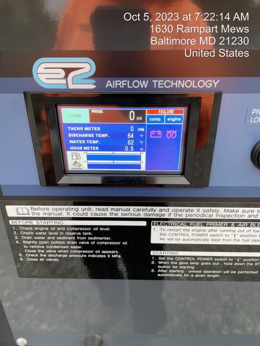 2023 AIRMAN PDSF375DP-6E1