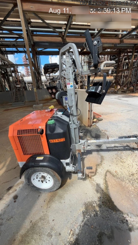 2024 Wanco WLTT-4MM4K Diesel, Deep Sea Controller, Shore Power Plug, Auto Start, (4) 350W LED Floodlights, 4kW Generator, 60 Gal Fuel Tank, 2" Ball, T3
