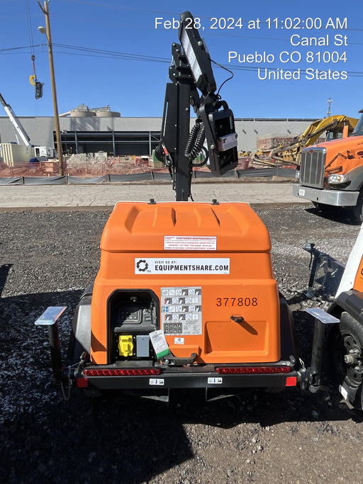 2023 Generac MLT2 Diesel, Flex Switch 120V Input, Powerzone Controller, 
(4) 320W LED Lights, 4kW Generator, 39.9 Gal Fuel Tank, 2" Ball, T3