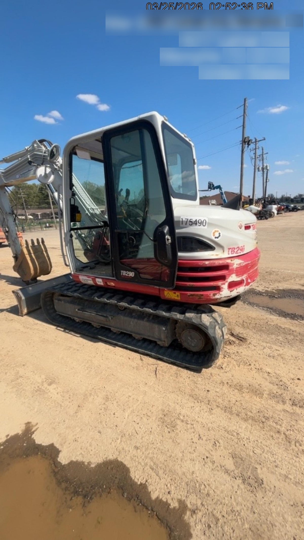 2021 TAKEUCHI TB290C