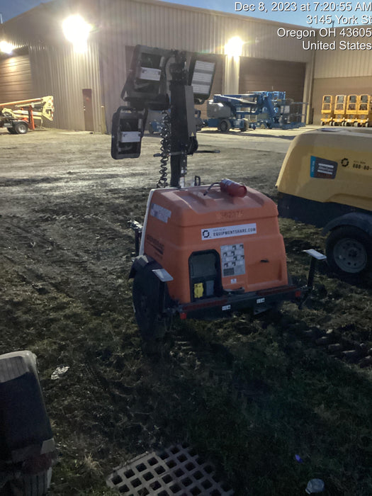 2023 Generac MLT2 Diesel, Flex Switch 120V Input, Powerzone Controller, 
(4) 320W LED Lights, 4kW Generator, 39.9 Gal Fuel Tank, 2" Ball, T3