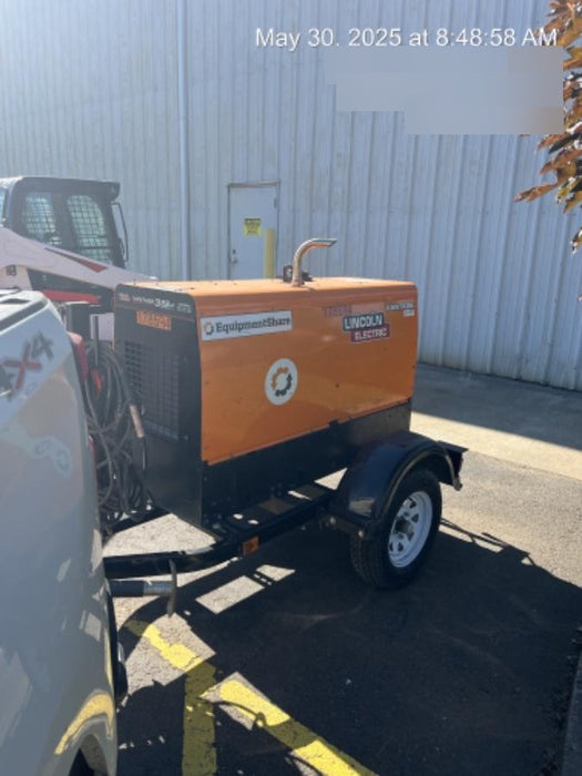 2021 Lincoln Electric Vantage 322 Vantage 322 Ready Pak 3 w/ Decals, ORANGE (includes trailer, cable rack, fender light kit) NO Telematics