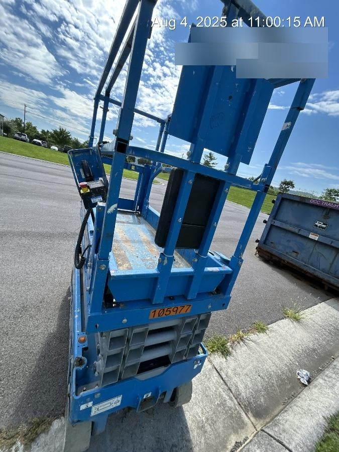 2020 Genie GS-1930 Solid Non Marking Tires, Beacon, Folding rails with half height swing gate