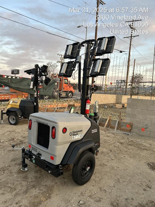 2024 Wacker Neuson LTT4 Diesel, Kohler KDW702, Deep Sea Controller, Auto Start, LED 320W, Bypass Outlet, T3