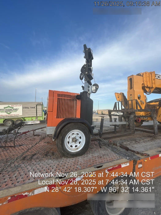 2024 Wanco WLTT-4MM4K Diesel, Deep Sea Controller, Shore Power Plug, Auto Start, (4) 350W LED Floodlights, 4kW Generator, 60 Gal Fuel Tank, 2" Ball, T3