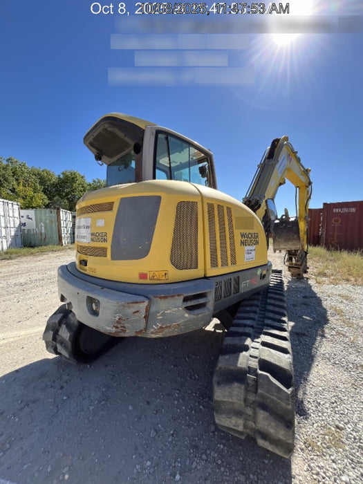 Wacker Neuson ET90 Cab, Long Dipperstick, Track, Bucket