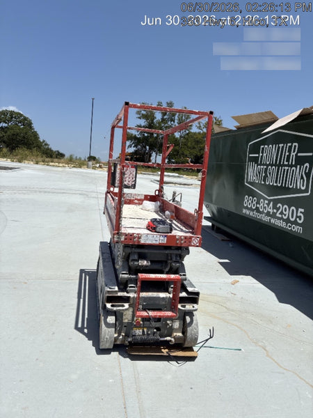 2019 Skyjack SJIII-3219 Standard Options, Trojan Batteries