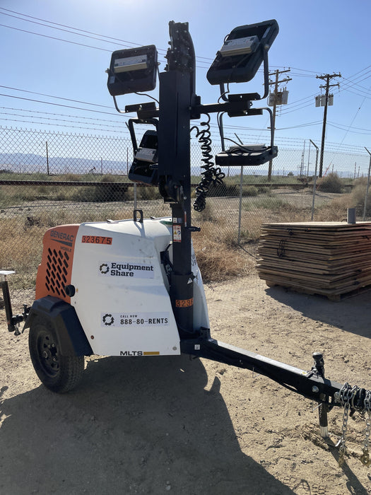 2023 Generac MLT2 Diesel, Flex Switch 120V Input, Powerzone Controller, (4) 320W LED Lights, 4kW Generator, 39.9 Gal Fuel Tank, 2" Ball, T3