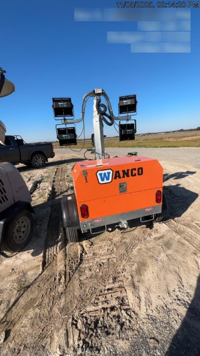2024 Wanco WLTT-4MM4K Diesel, Deep Sea Controller, Shore Power Plug, Auto Start, (4) 350W LED Floodlights, 4kW Generator, 60 Gal Fuel Tank, 2" Ball, T3