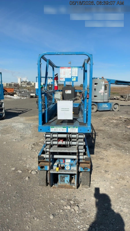 2020 Genie GS-1930 Solid Non Marking Tires, Beacon, Folding rails with half height swing gate, 800W Inverter