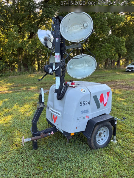 2017 Wacker Neuson LTV6L-MH Wacker Neuson 6 kW Towable Light Generator