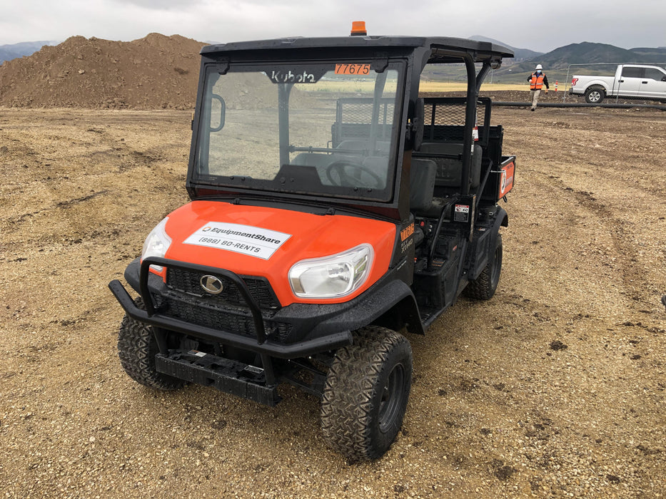 2020 Kubota RTV-X1140W-H 4WD, LED Strobe, Windshield Tempered Glass, Plastic Canopy, Wire Harness Kit, Backup Alarm