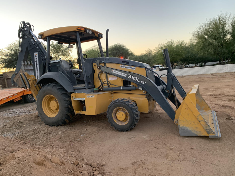 2020 John Deere 310LEP - Extendable Stick Canopy, 4WD, Extendable Stick, Pilot Controls, 2 Way Hydraulics, TAG Manual QC