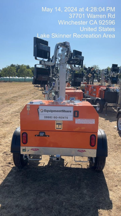 2024 Wanco WLTT-4MM4K Diesel, Deep Sea Controller, Shore Power Plug, Auto Start, (4) 350W LED Floodlights, 4kW Generator, 60 Gal Fuel Tank, 2" Ball, T3