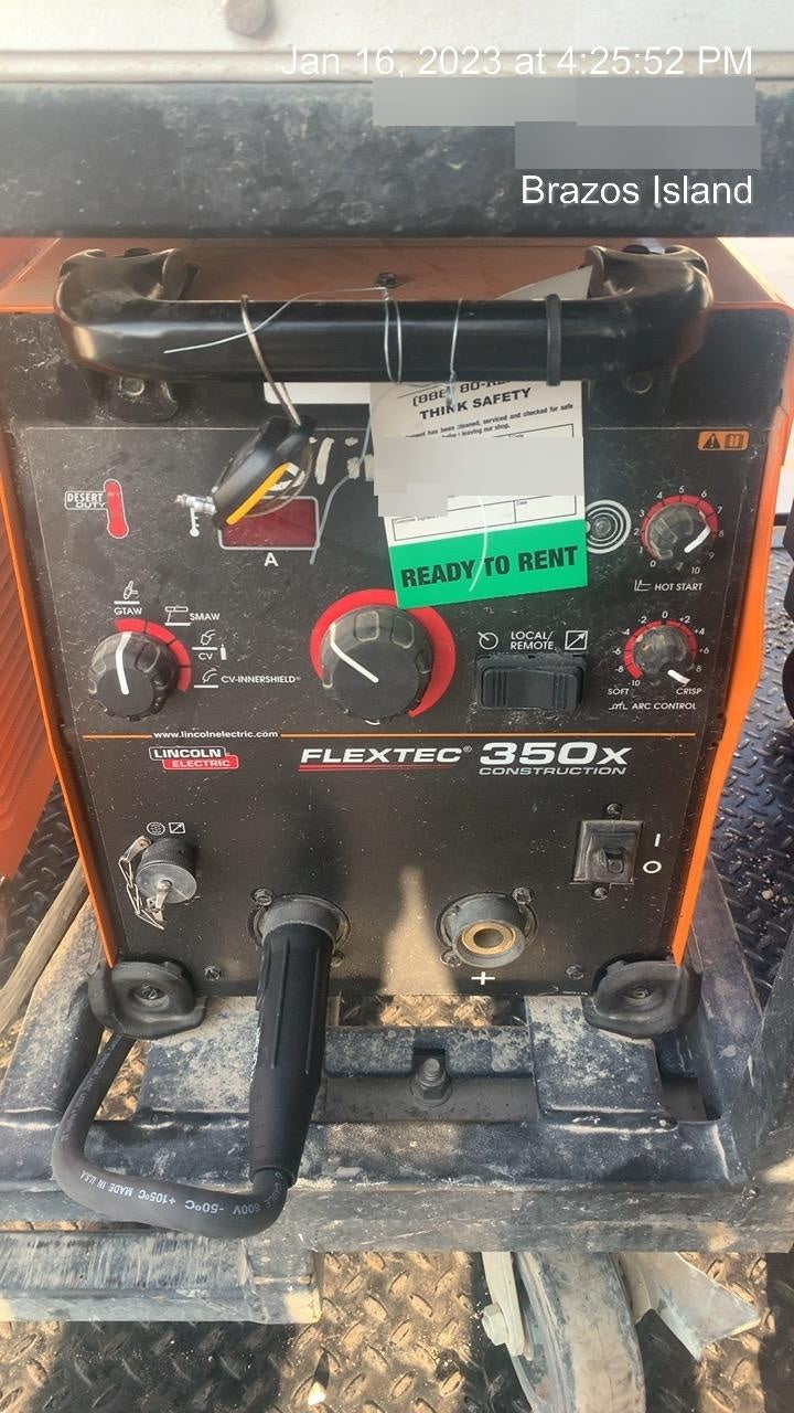 2021 LINCOLN ELECTRIC FLEXTEC 350X