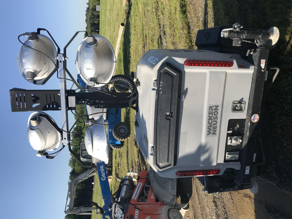 2019 Wacker Neuson LTV6L-MH Wacker Neuson LTV6L Mobile Light Tower w/Fuel Level Sensor Installed