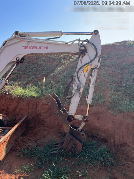 2019 Takeuchi TB260 Takeuchi TB260 Canopy w/Rubber Tracks, Auxiliary Hydraulics, Standard Blade, Manual QC
