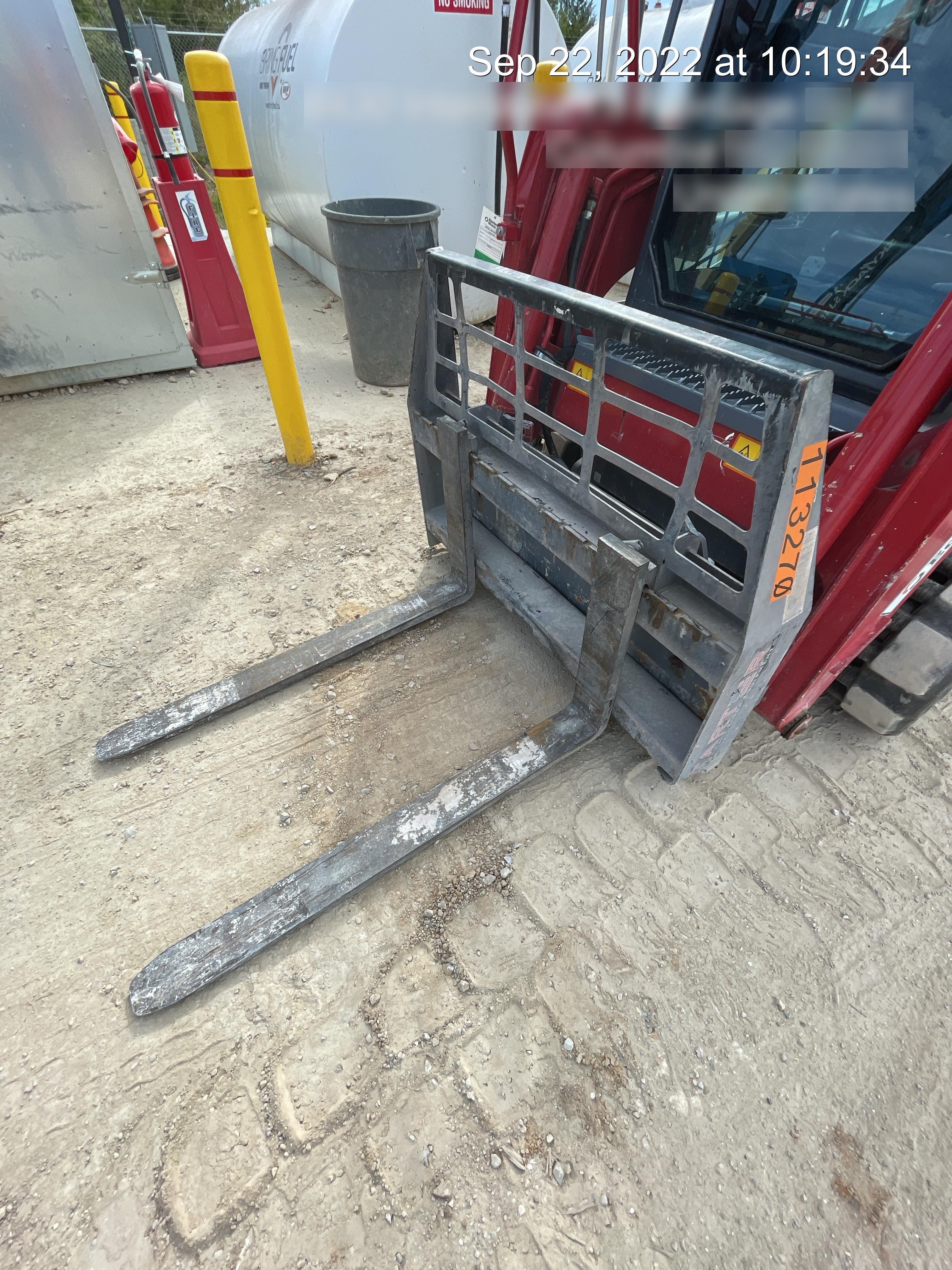 2020 PALADIN 48" Pallet Fork Assembly