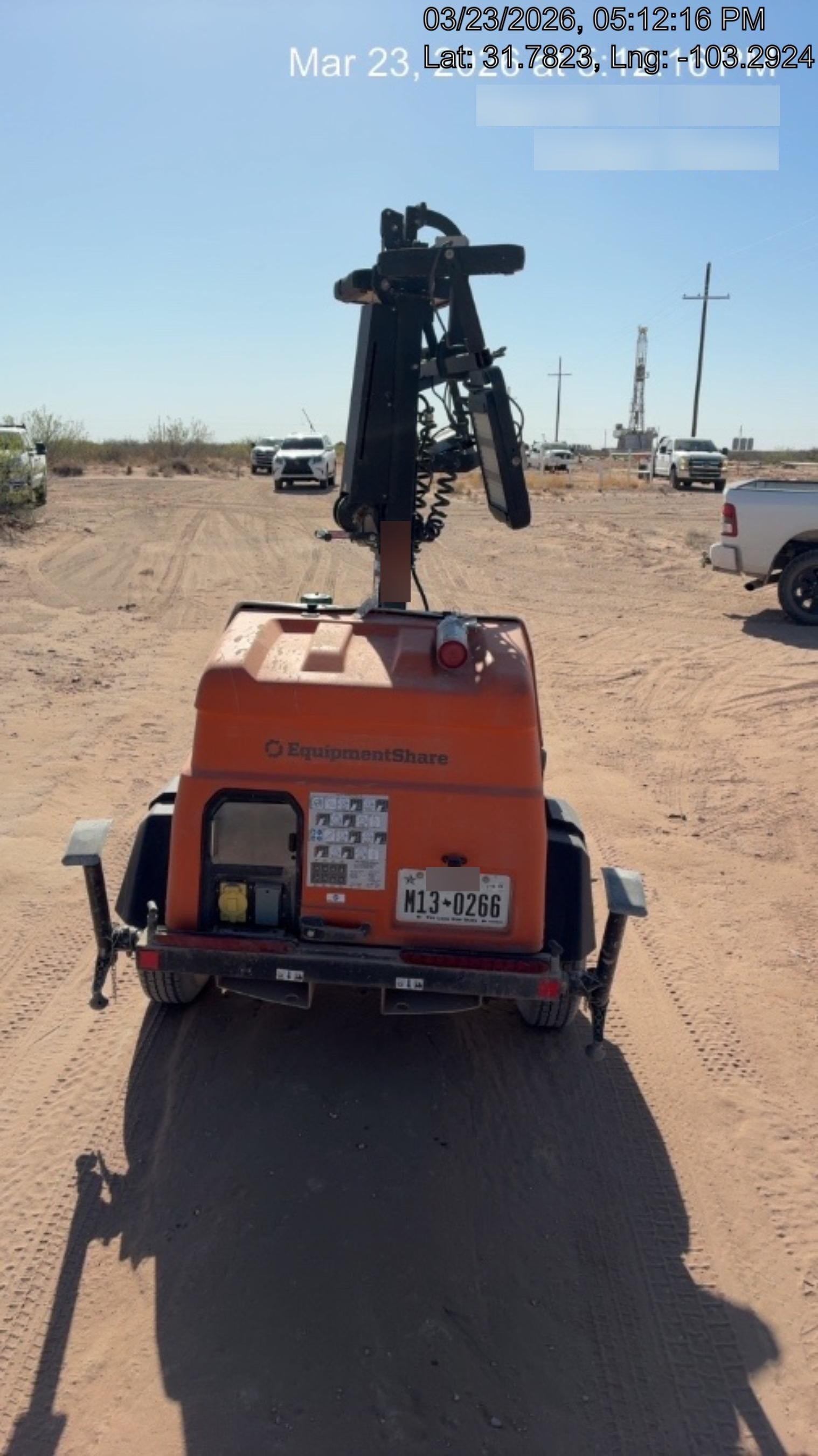 2023 Generac MLT2 Diesel, Flex Switch 120V Input, Powerzone Controller, (4) 320W LED Lights, 4kW Generator, 39.9 Gal Fuel Tank, 2" Ball, T3